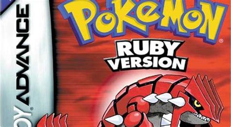 pokemon ruby game boy advance|pokemon ruby cheat code.